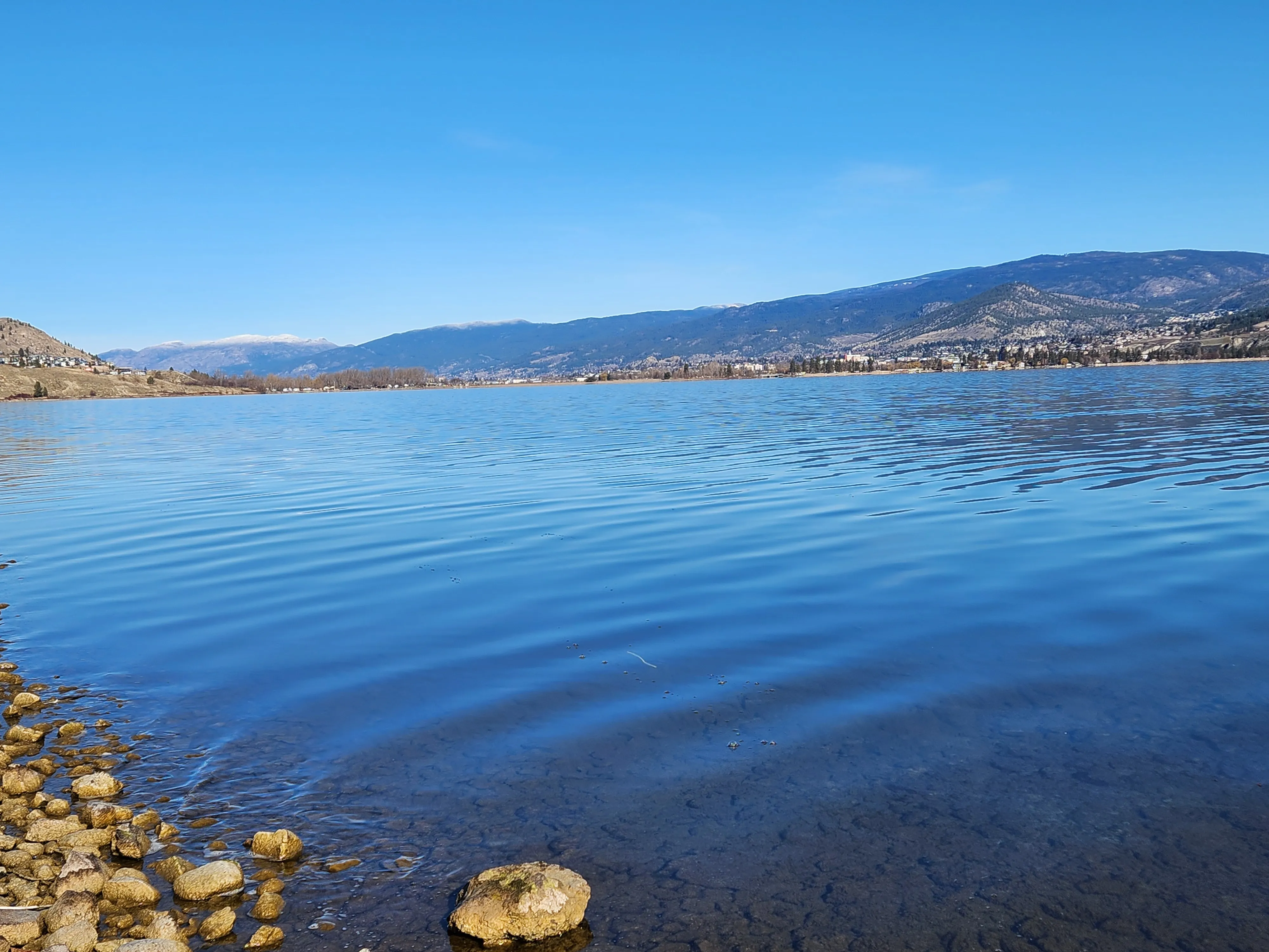 Okanagan Lake in Penticton BC
