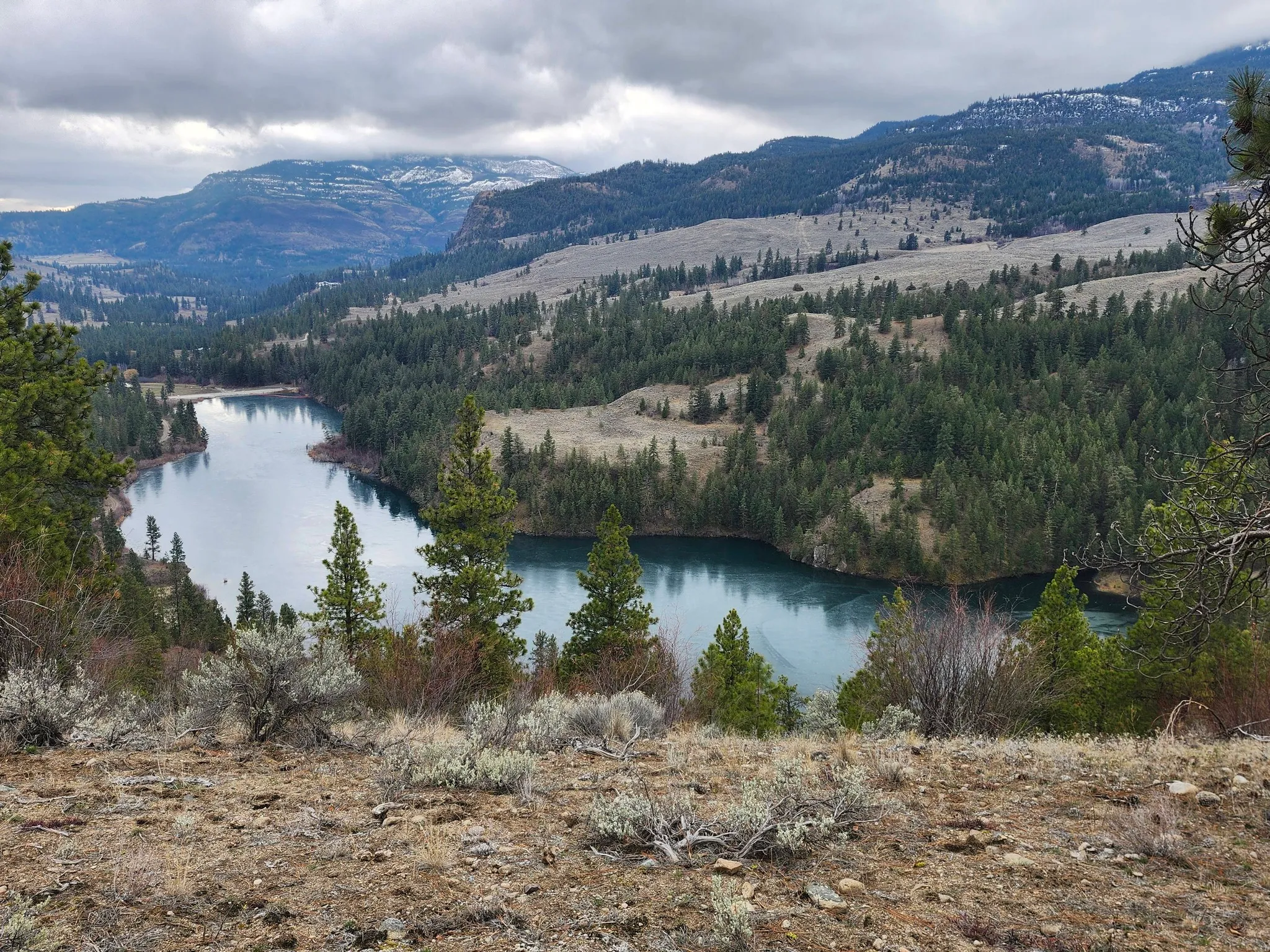 South Okanagan valley overlook